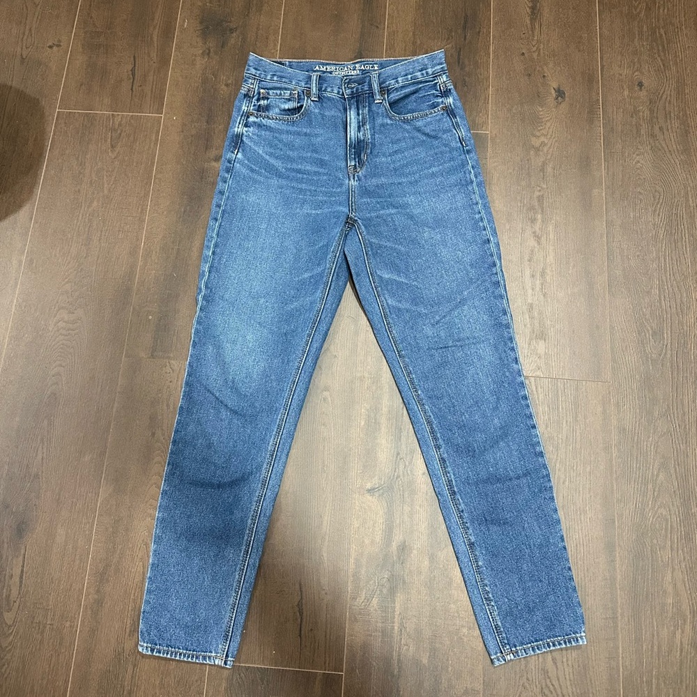 High Rise mom jeans -AEO